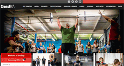 Desktop Screenshot of crossfit.com