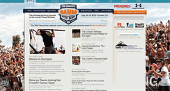 Desktop Screenshot of games2010.crossfit.com