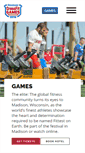 Mobile Screenshot of games.crossfit.com